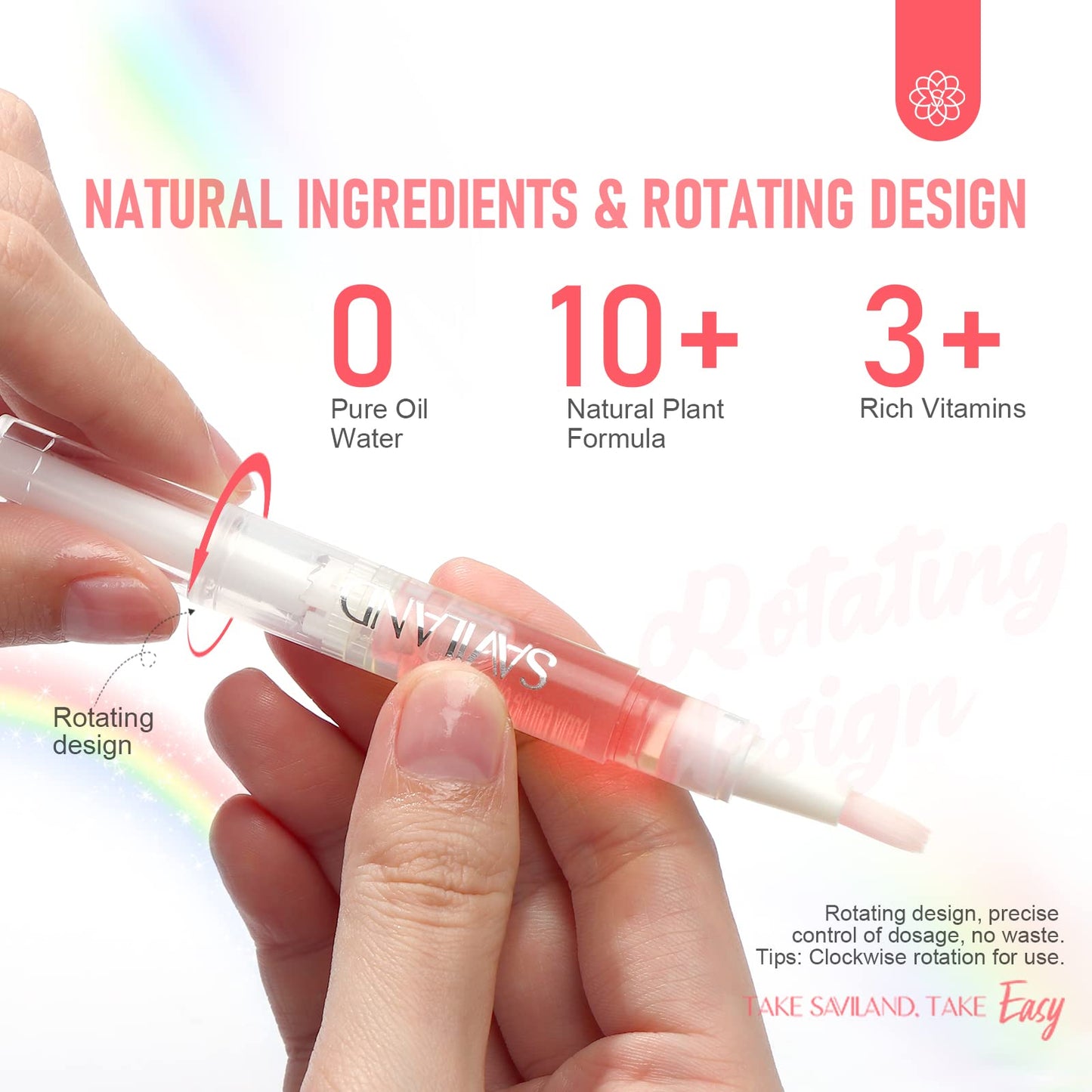 Best Natural Cuticle Oil – Saviland with Vitamin E Boost