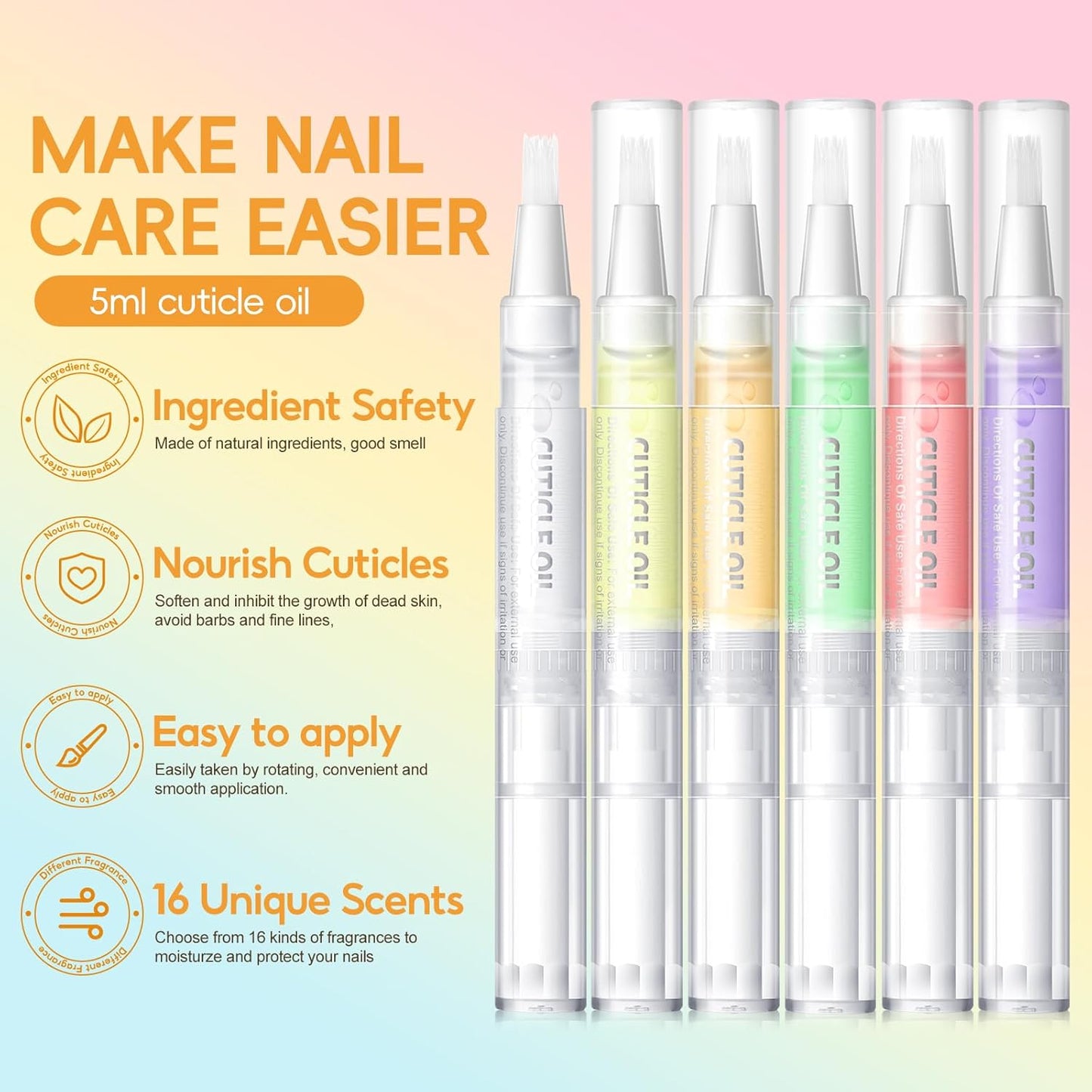 Top Pick: COSCELIA Cuticle Revitalizer Pens for Gel Nails