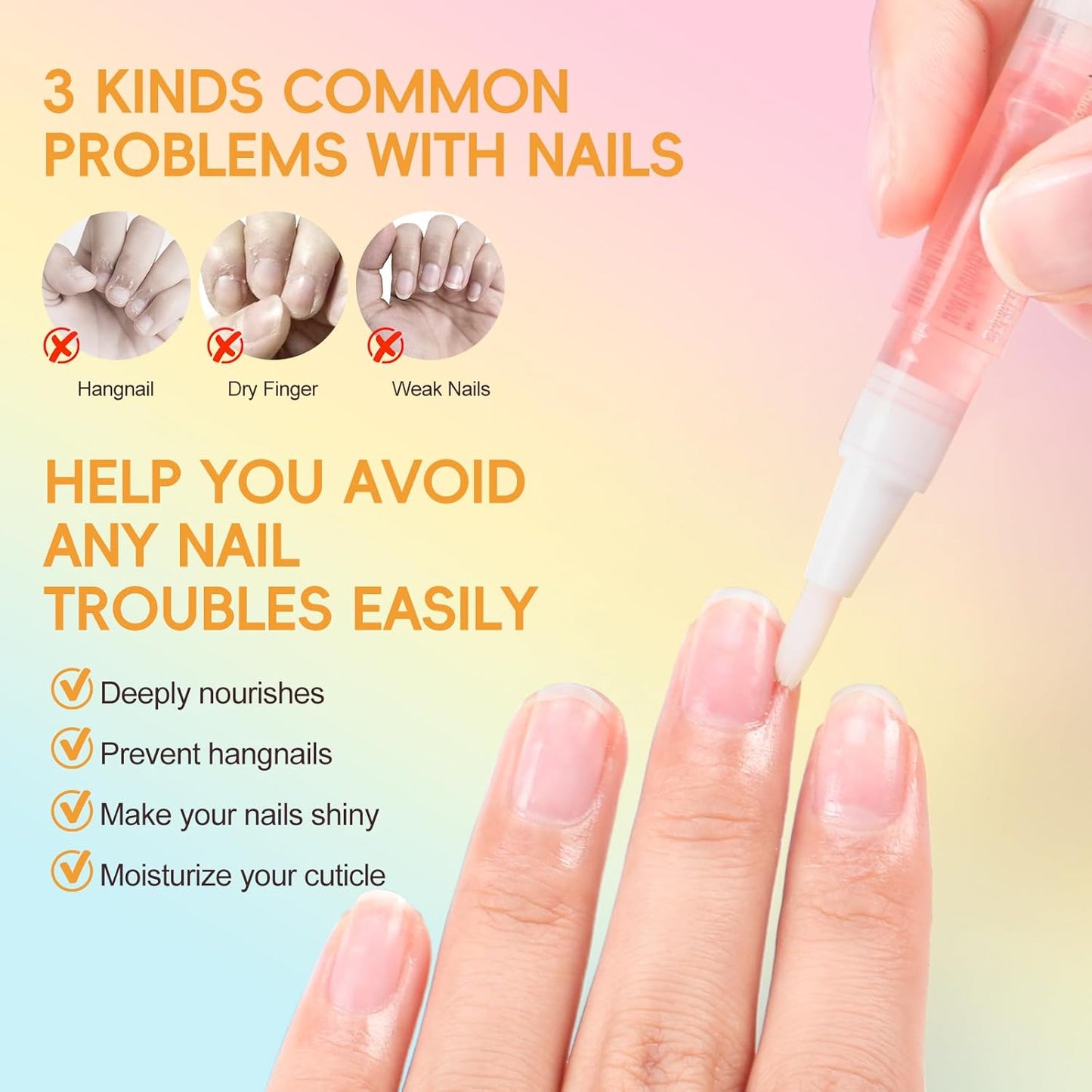 Top Pick: COSCELIA Cuticle Revitalizer Pens for Gel Nails
